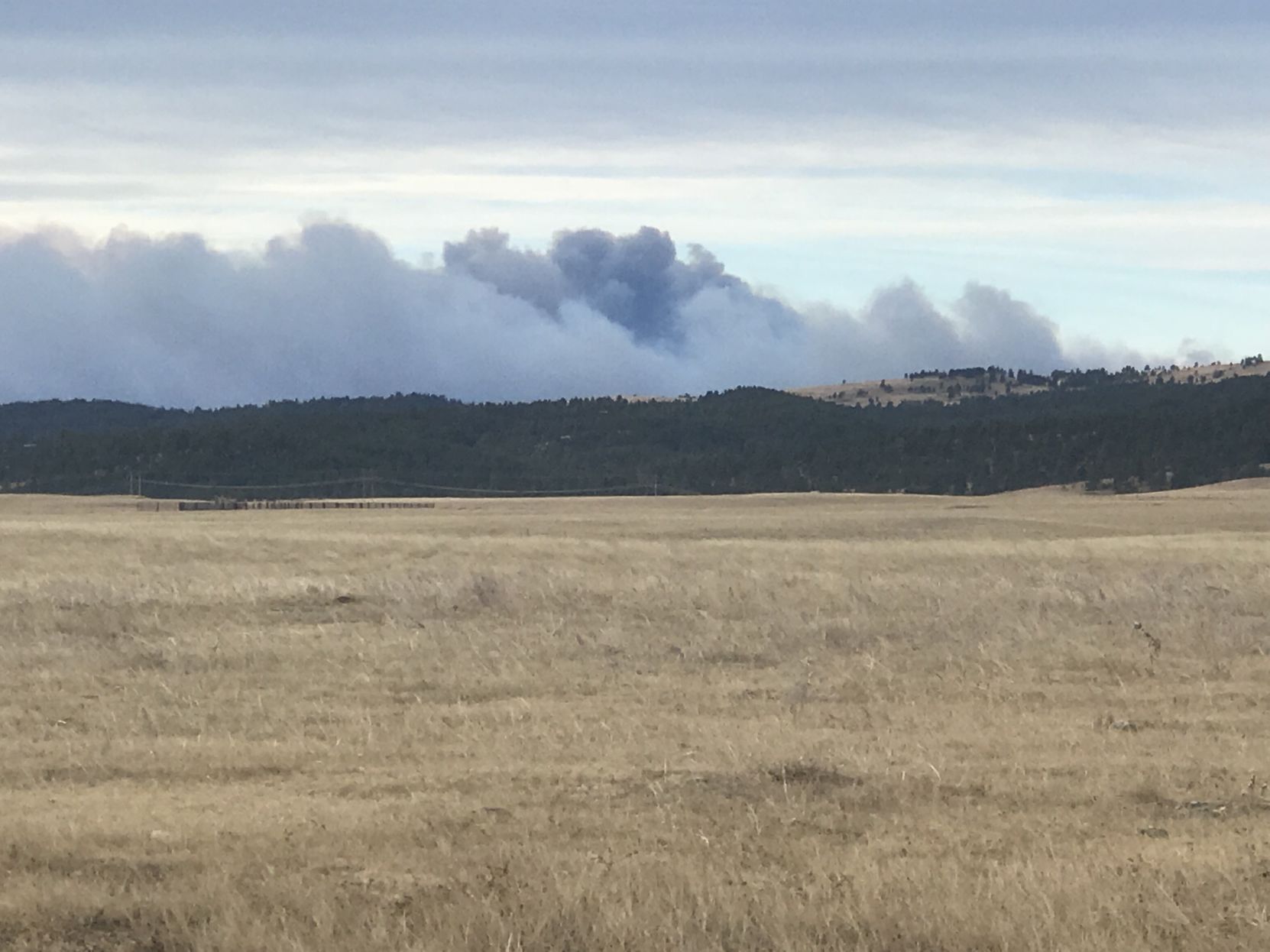 Custer State Park fire